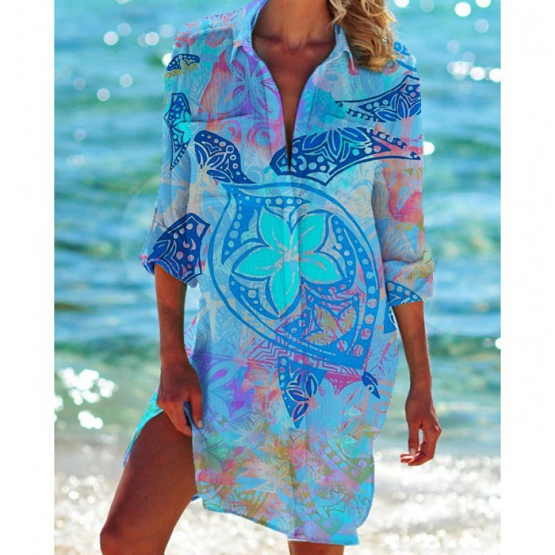Andrea's™ | Sommerliches Hemdkleid