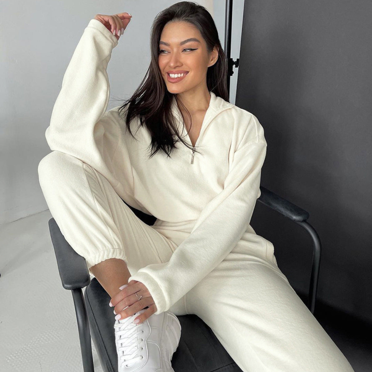 Andrea's™ | Zweiteiliges Sweatshirt-Outfit