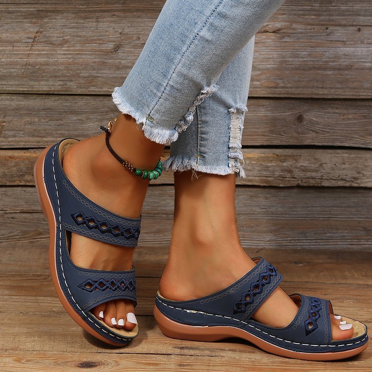 Andrea's™ | Frühlingshafte Damen-Plateauslipper