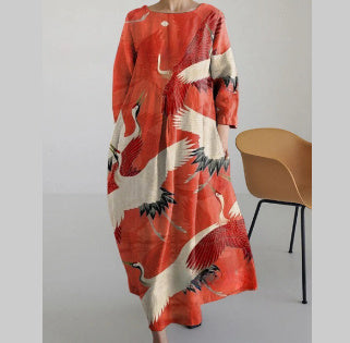 Andrea's™ | Bequemes geblümtes Sommer-Maxikleid