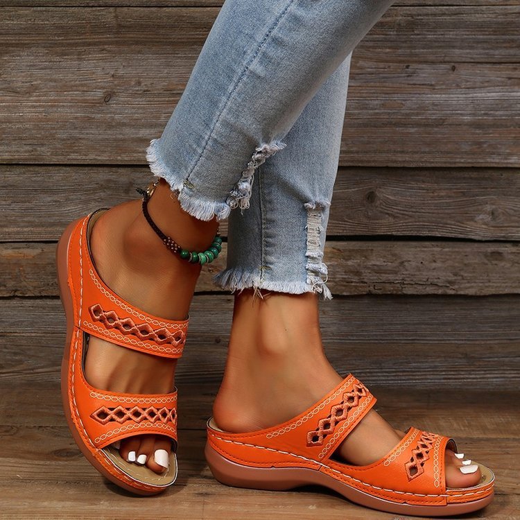 Andrea's™ | Frühlingshafte Damen-Plateauslipper