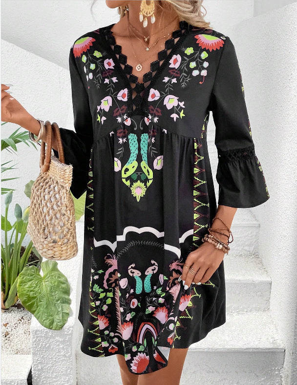 Andrea's™ | Klassisches Boho-Sommerkleid