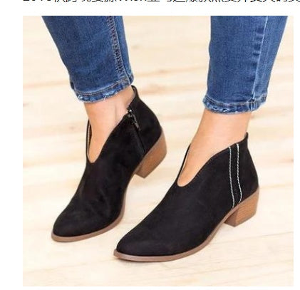 Andrea's™ | Modische Damenstiefel aus Leder mit Fransen