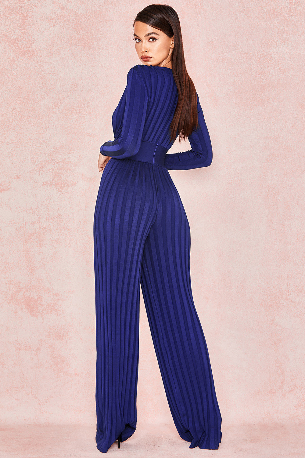 Andrea's™ | Jumpsuit mit tiefem V-Ausschnitt