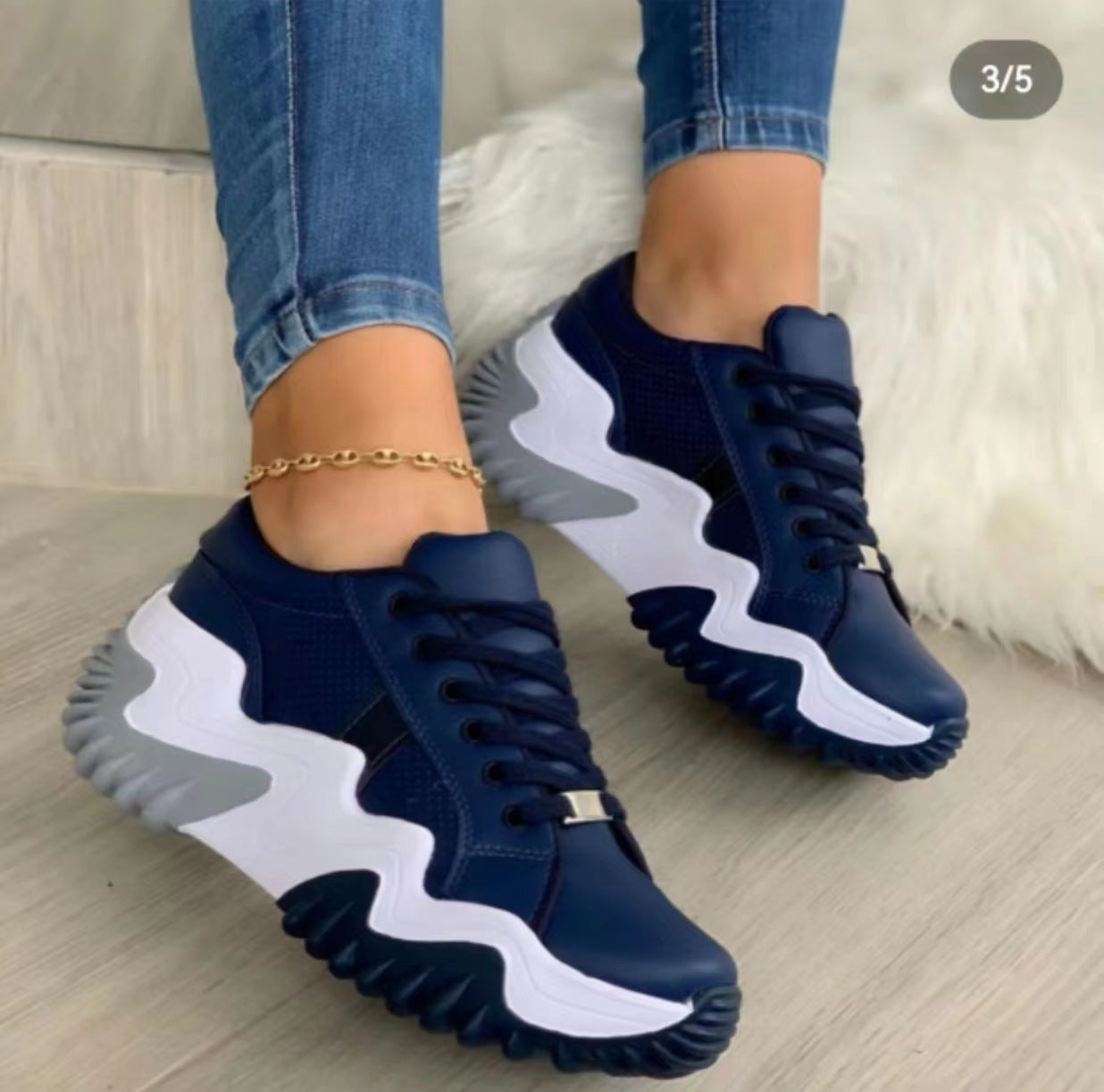 Andrea's™ | Dicke Sohle Serrated Daddy-Schuhe