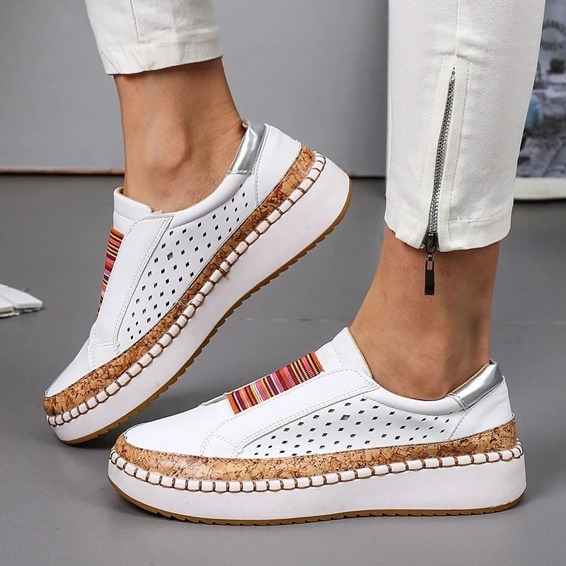 Andrea's™ | Damen Ledersportschuhe für die Freizeit