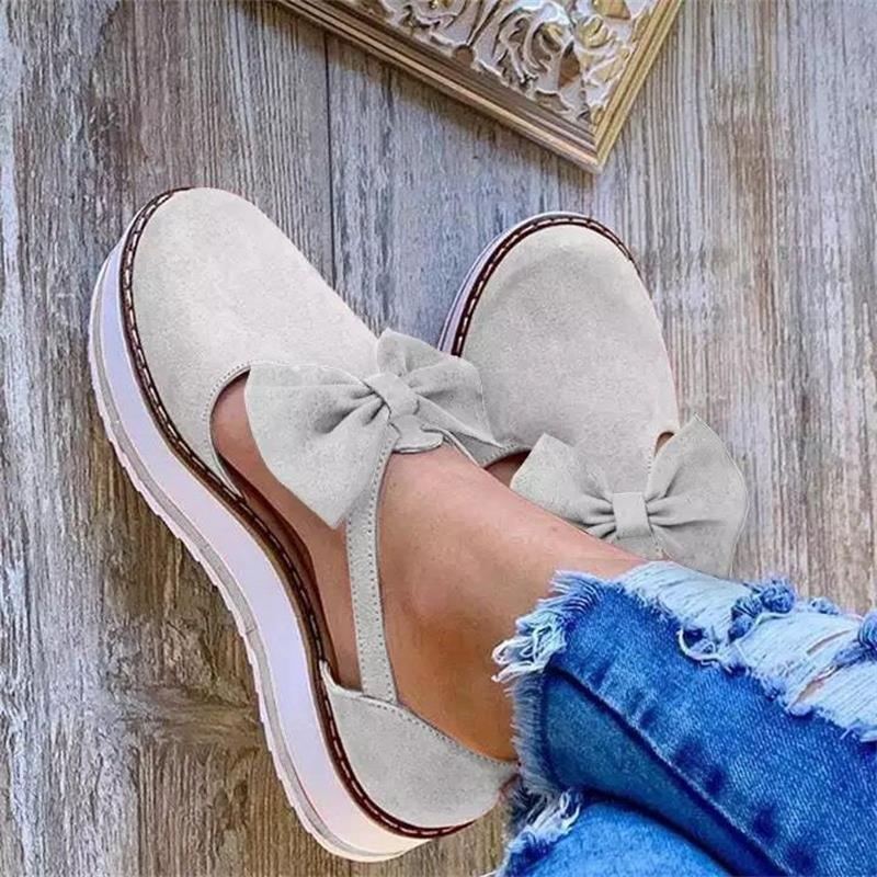 Andrea's™ | Damen-Sandalen mit Schleifen-Schnalle
