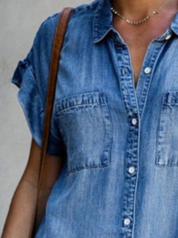 Andrea's™ | Klassisches Denim-Minikleid