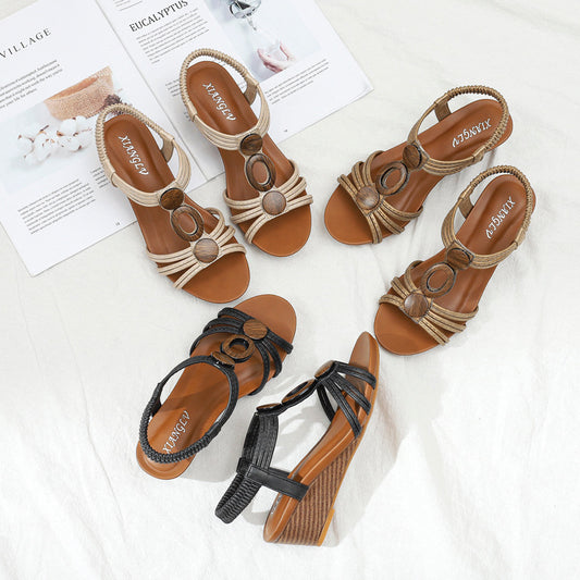 Andrea's™ | Große Retro Römer-Sandalen