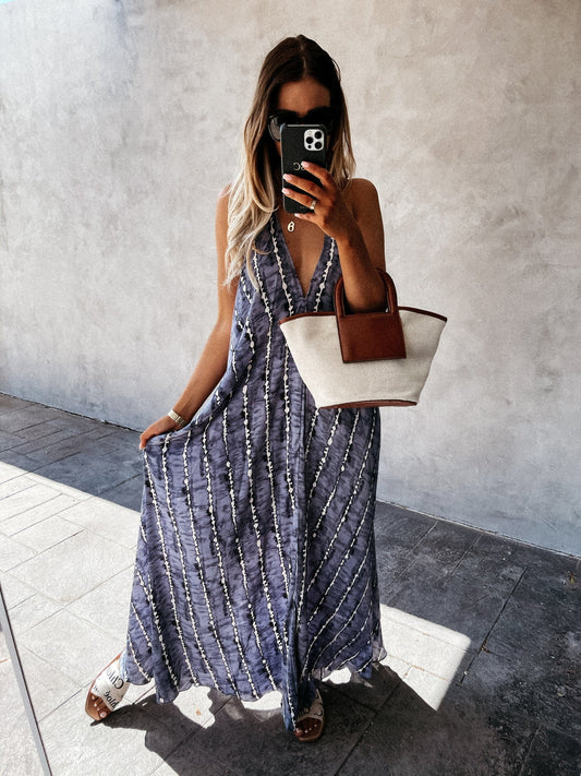 Luftiges Sommerkleid von Andrea Serena in A-Linie
