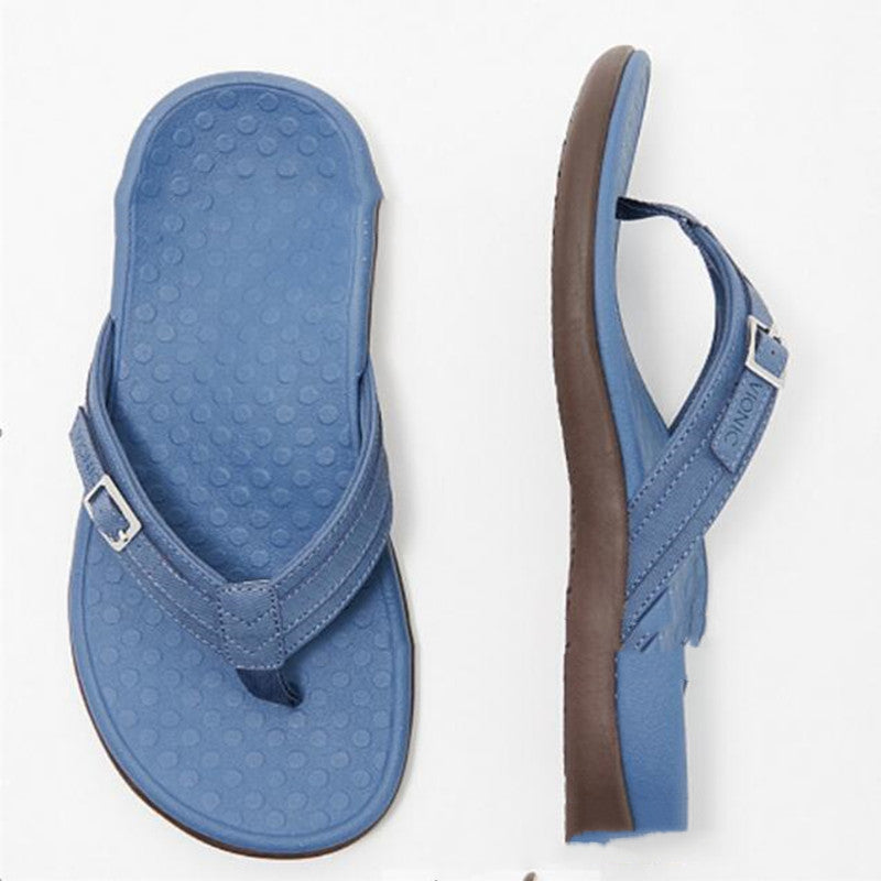 Andrea's™ | Bequeme flache Sandalen im Euro-Amerika-Stil