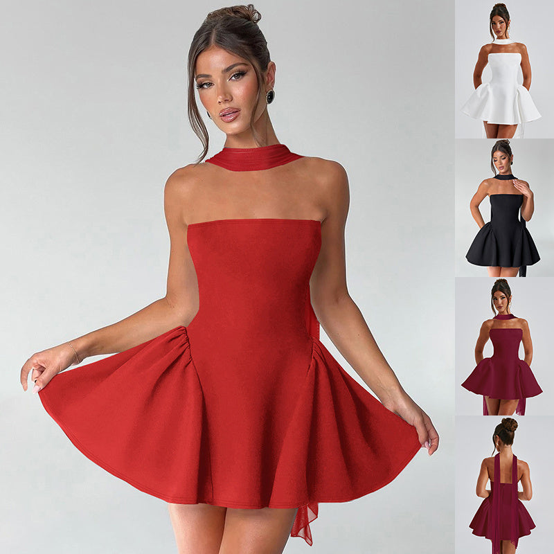 Andrea's™ | Sexy Trägerloses Kleid mit Reißverschluss hinten