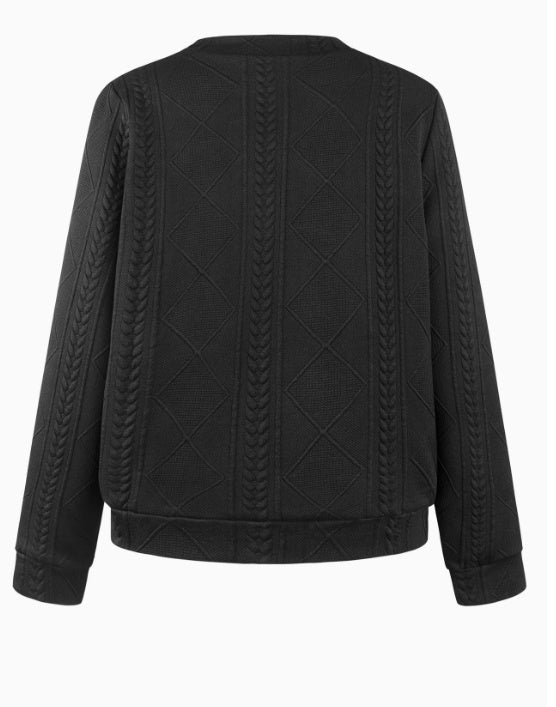 Andrea's™ | Strukturierte Strickjacke