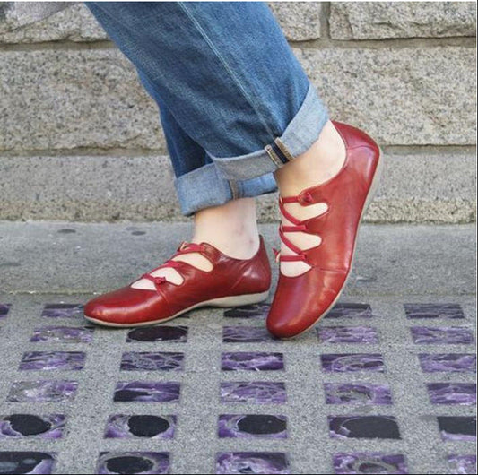 Andrea's™ | Lässige Damen-Schuhe mit überkreuzten Riemen