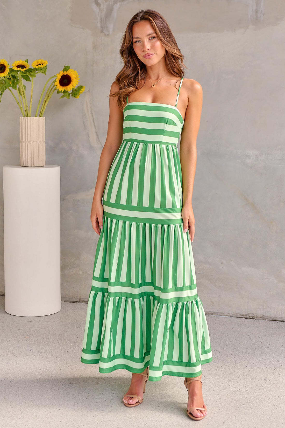 Andrea's™ | Langes Sommerkleid mit Taschen