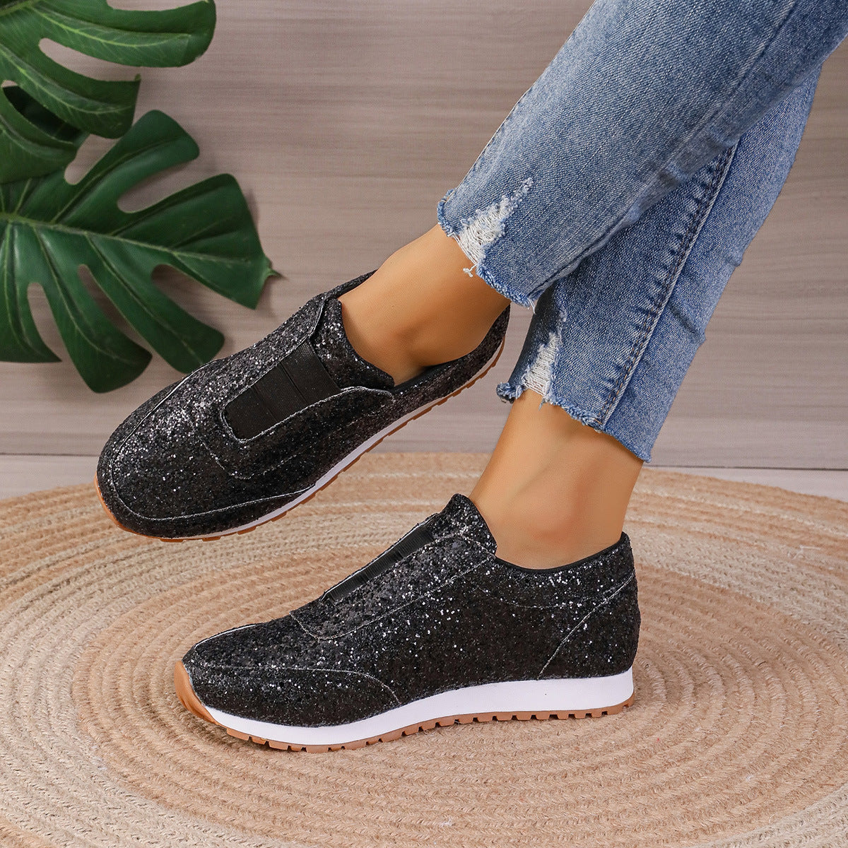 Andrea's™ | Modische Slip-On-Freizeitschuhe mit runder Kappe