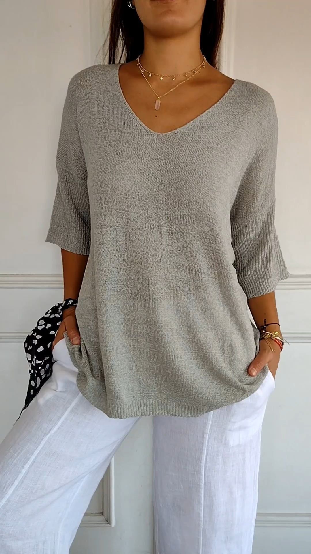 Andrea's™ | Strickwaren Damen-Unterziehshirt