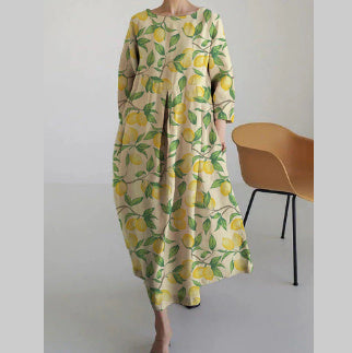 Andrea's™ | Bequemes geblümtes Sommer-Maxikleid