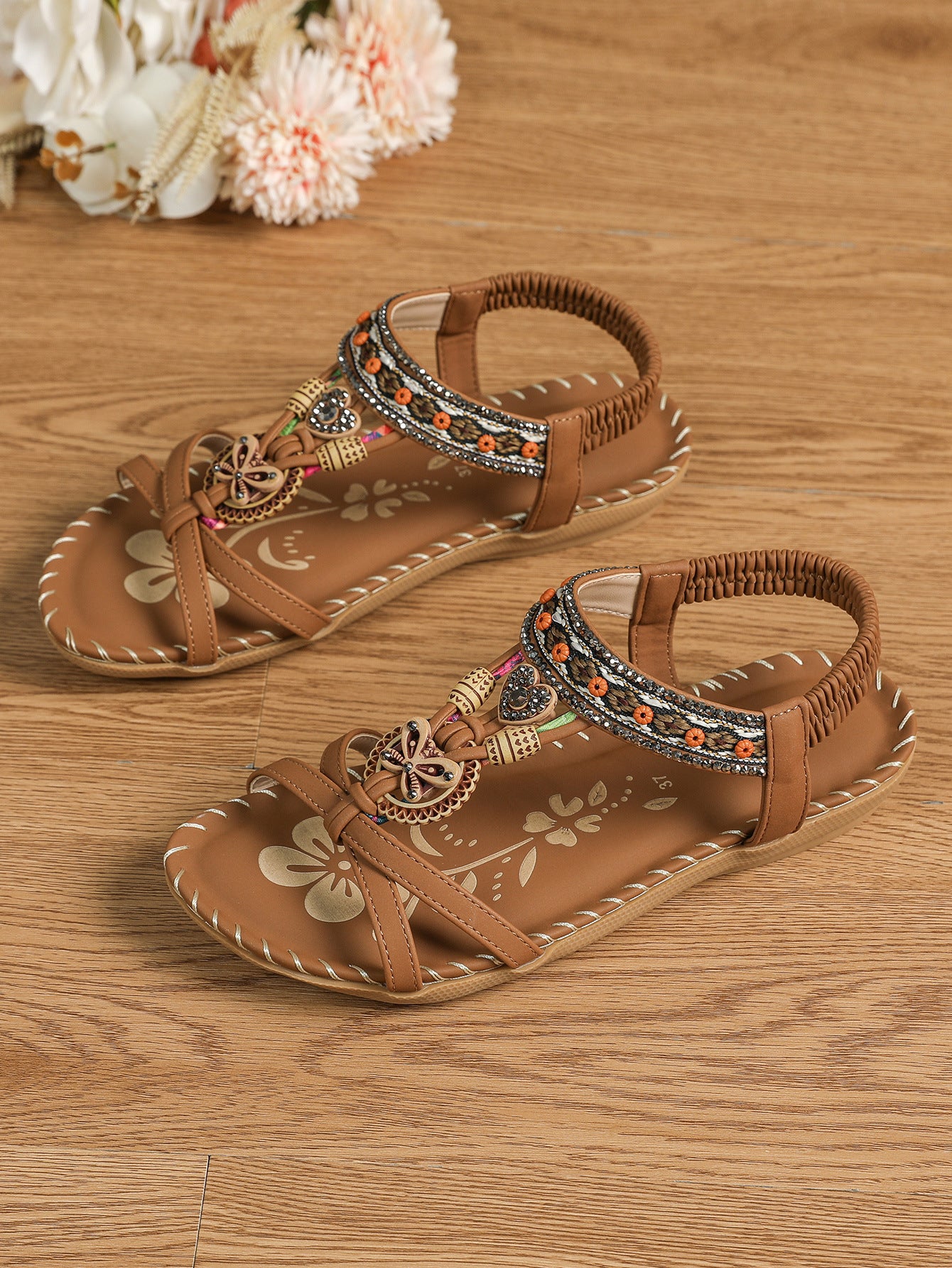 Andrea's™ | Boho-verzierte Sandalen