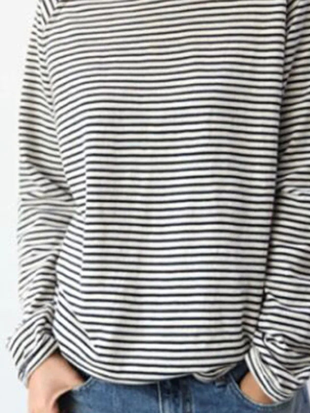 Andrea's™ | Gestreiftes Langarmshirt