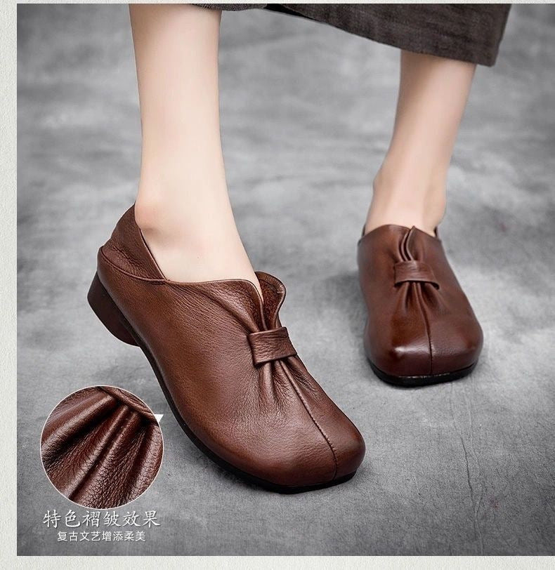 Andrea's™ | Bequeme flache Lederschuhe für Damen