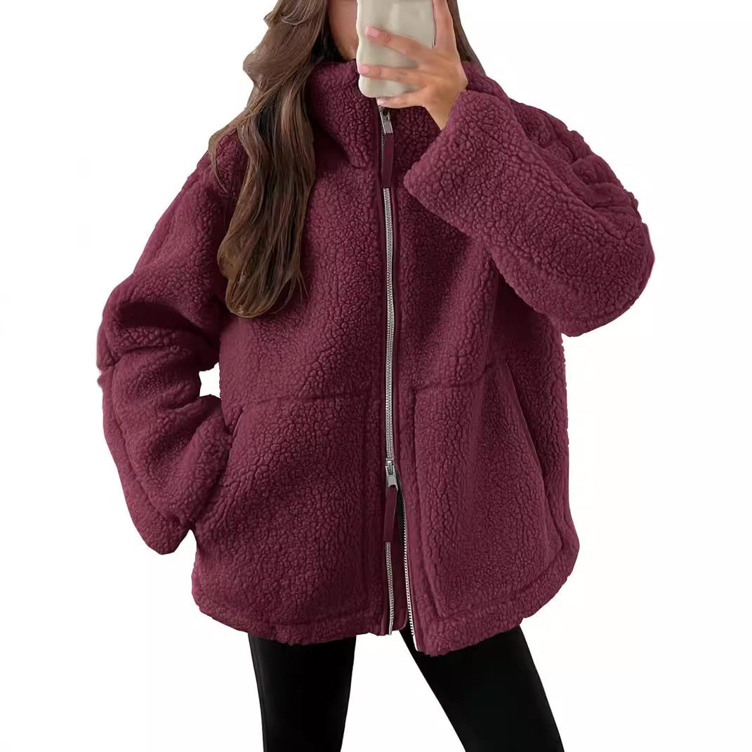 Andrea's™ | Wintermantel mit Reißverschluss und Taschen