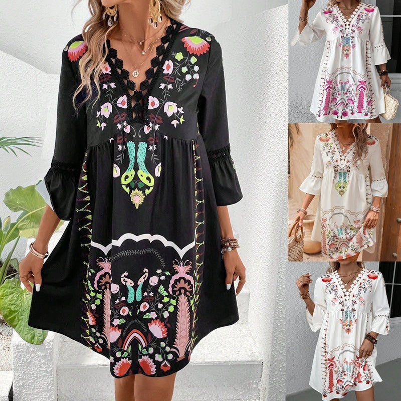 Andrea's™ | Klassisches Boho-Sommerkleid