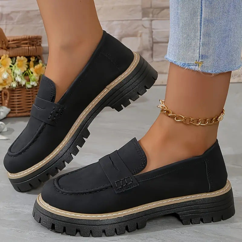 Andrea's™ | Matte Damen-Schuhe im britischen Casual-Look