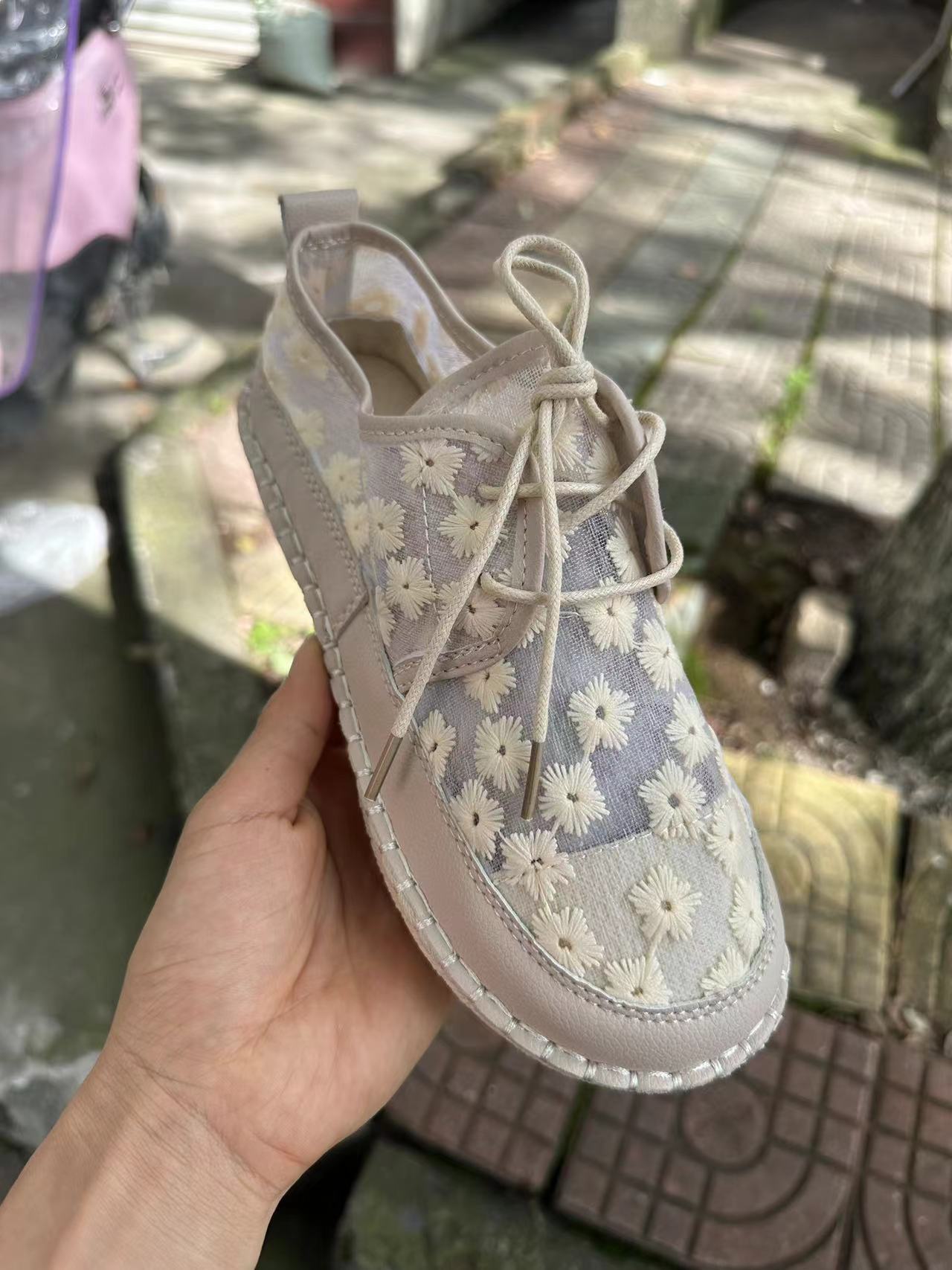 Andrea's™ | Geblümte Damen-Schnürschuhe