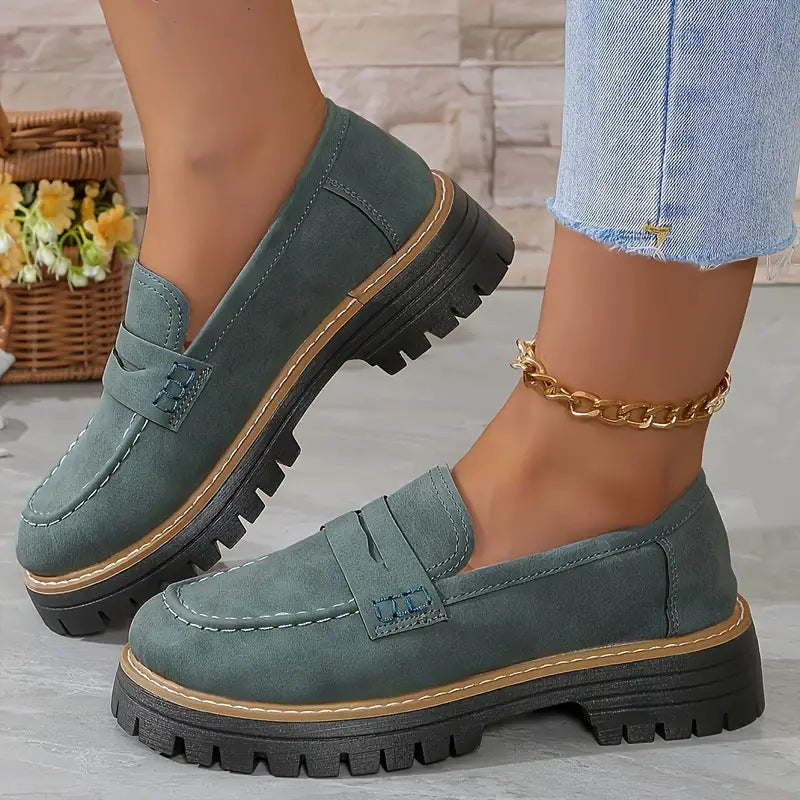 Andrea's™ | Matte Damen-Schuhe im britischen Casual-Look