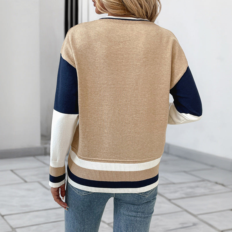 Andrea's™ | Pullover mit Rundhalsausschnitt
