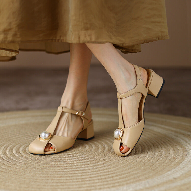 Elegante Andrea Serena T-Riemen-Sommersandalen