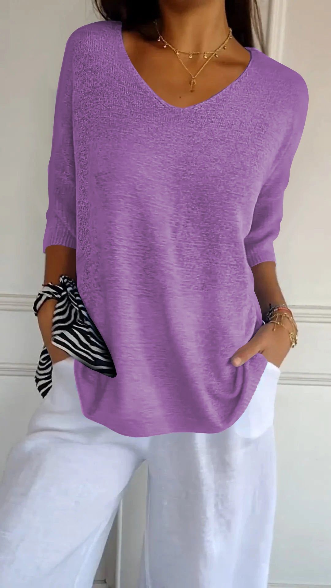 Andrea's™ | Strickwaren Damen-Unterziehshirt