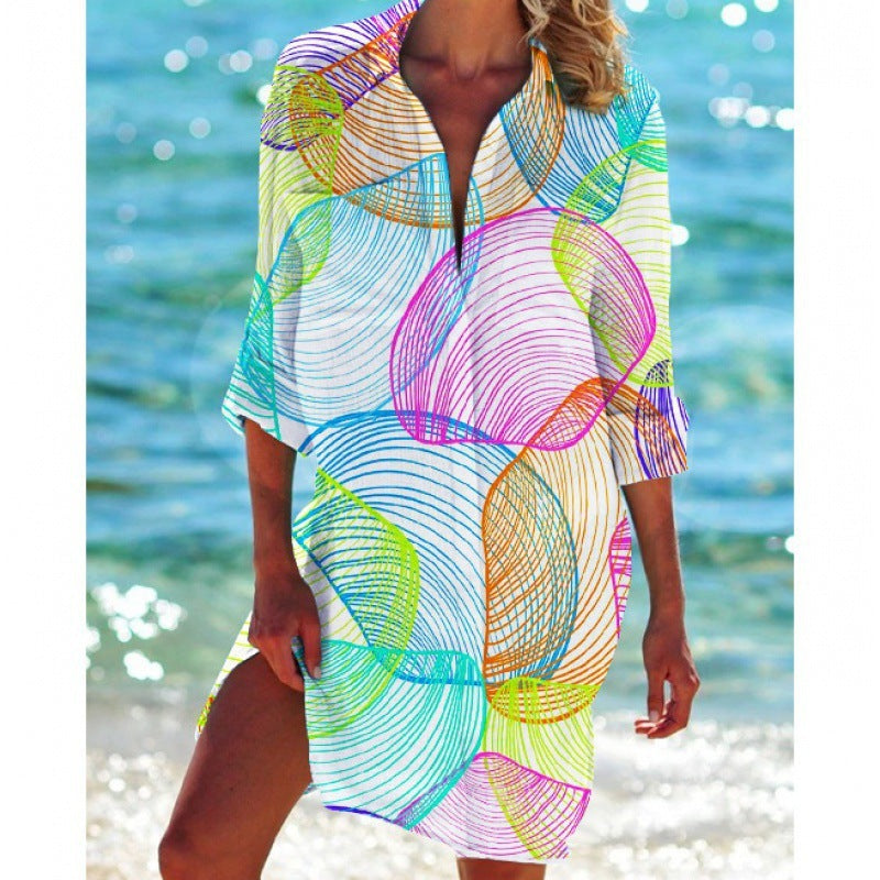Andrea's™ | Sommerliches Hemdkleid