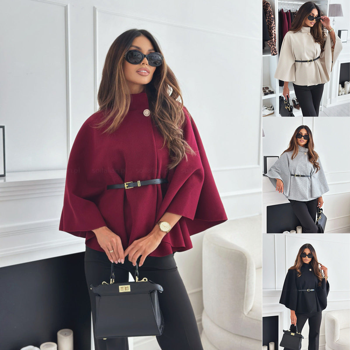 Andrea's™ | Schicke Mantel-Bluse