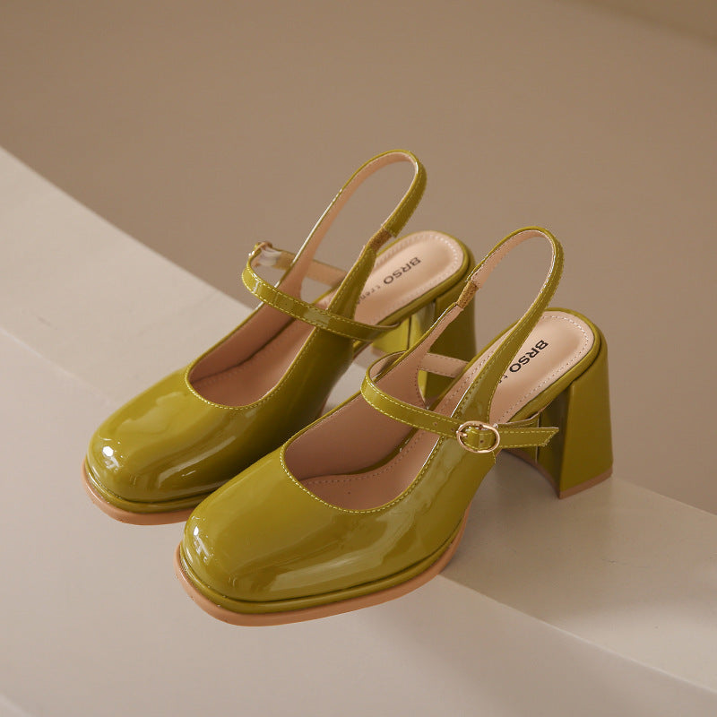 Andrea's™ | Design-Sandalen mit hoher Absatz und französischer Zehenkappe