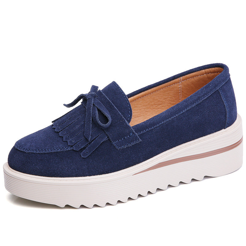 Andrea's™ | Damen-Slipper mit dicker Sohle und Schleifen-Quaste