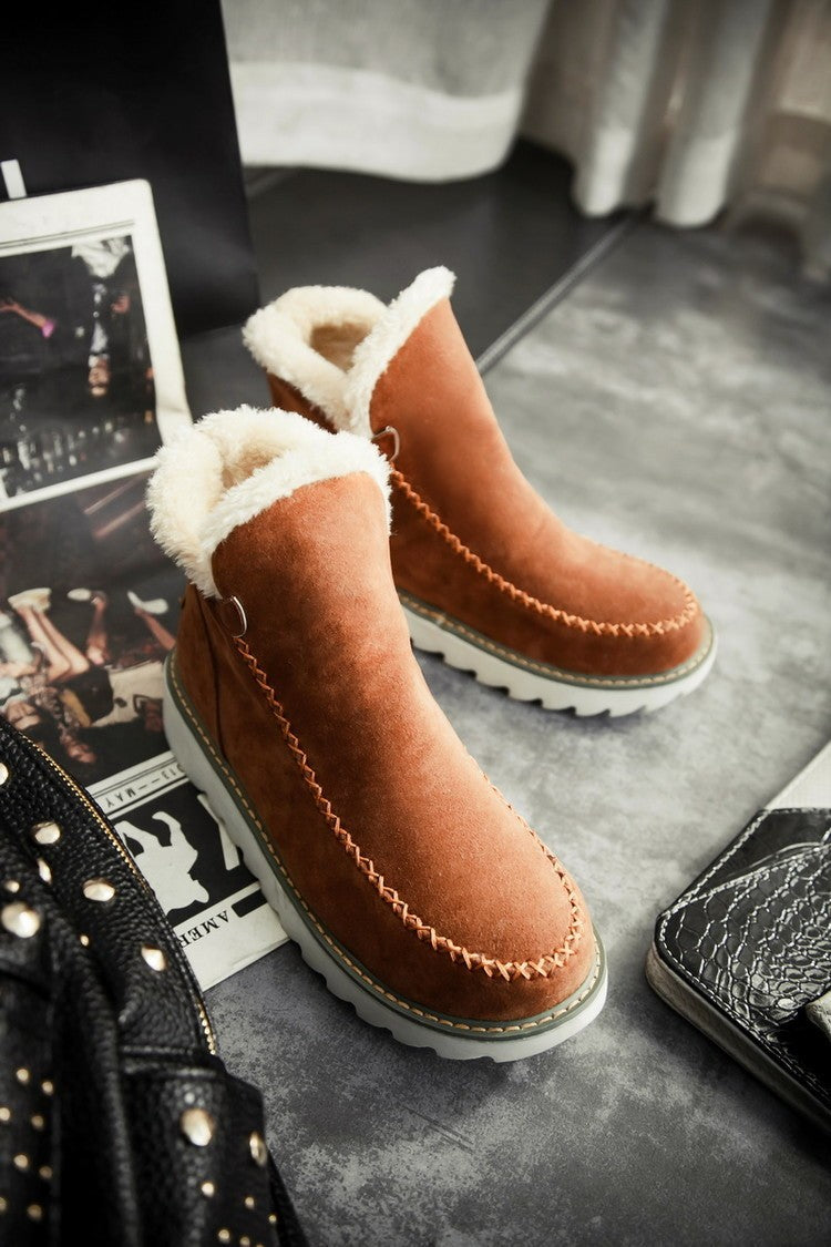 Andrea's™ | Modische gefütterte Stiefel mit Baumwolle