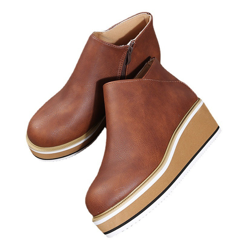 Andrea's™ | Stiefeletten mit Blockabsatz