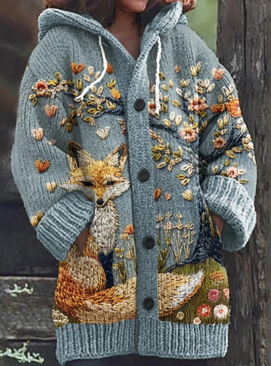 Andrea's™ | Printed Casual Cloak Coat