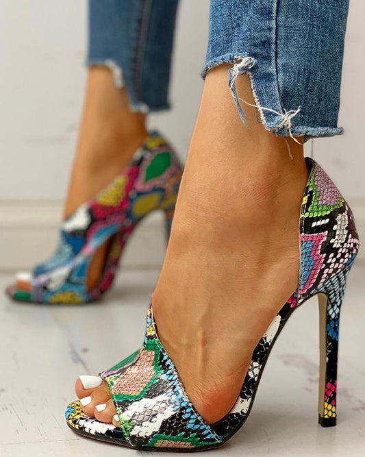 Andrea's™ | High Heels mit offenem Zehendesign