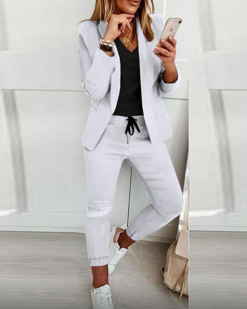 Andrea's™ | Zweiteiliger blazer anzug set