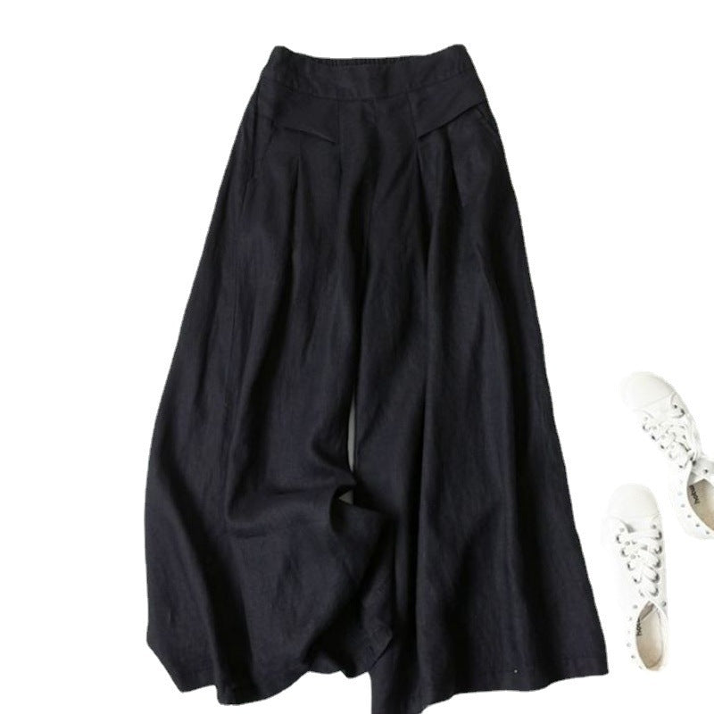 Andrea's™ | Weit geschnittene Leinenhose