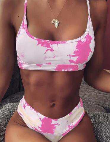 Gradient High Waist Bikini von Andrea Serena