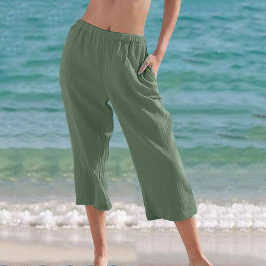 Andrea's™ | Faltenhose für den Sommer mit lockerem Schnitt