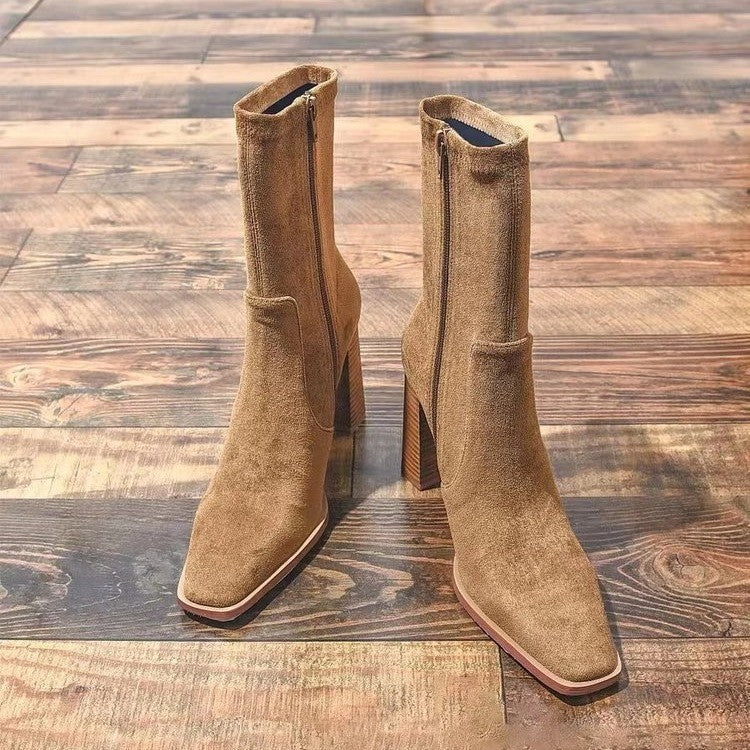 Andrea's™ | Stiefel mit Blockabsatz