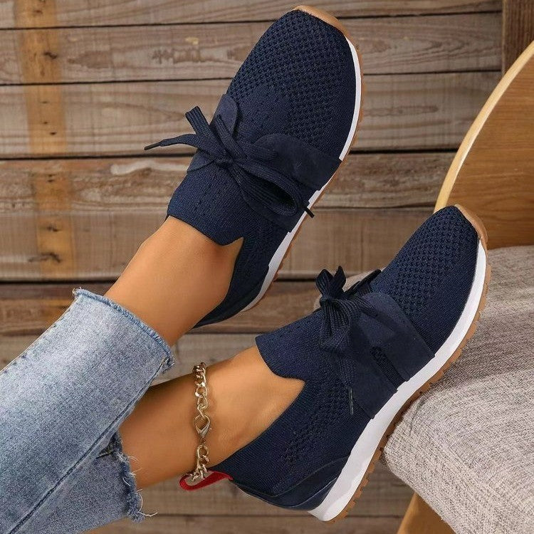 Andrea's™ | Damen-Mesh-Sneaker mit Schnürung