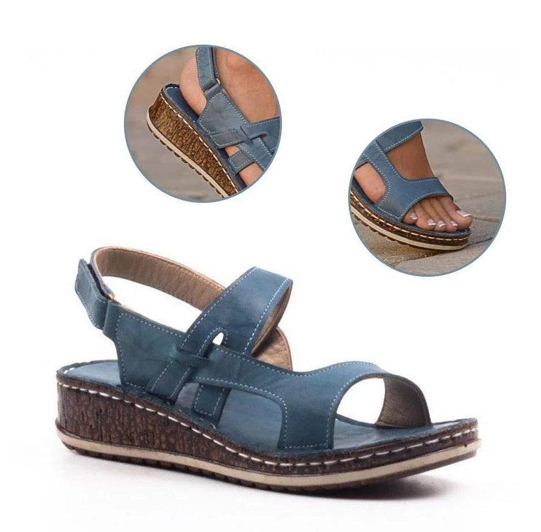 Elegante Andrea Serena Sandalen mit niedrigem Absatz für jeden Tag