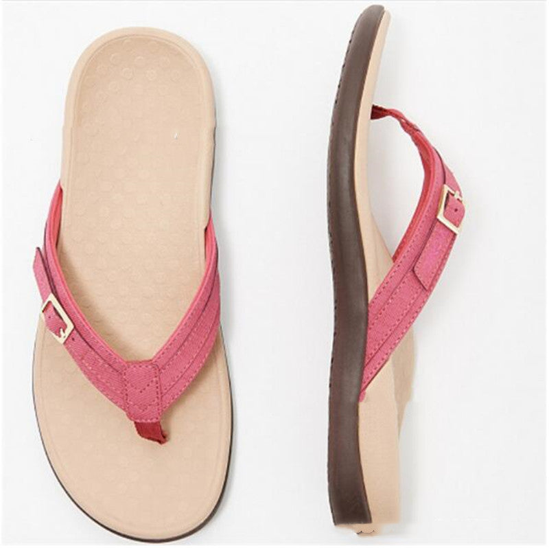 Andrea's™ | Bequeme flache Sandalen im Euro-Amerika-Stil