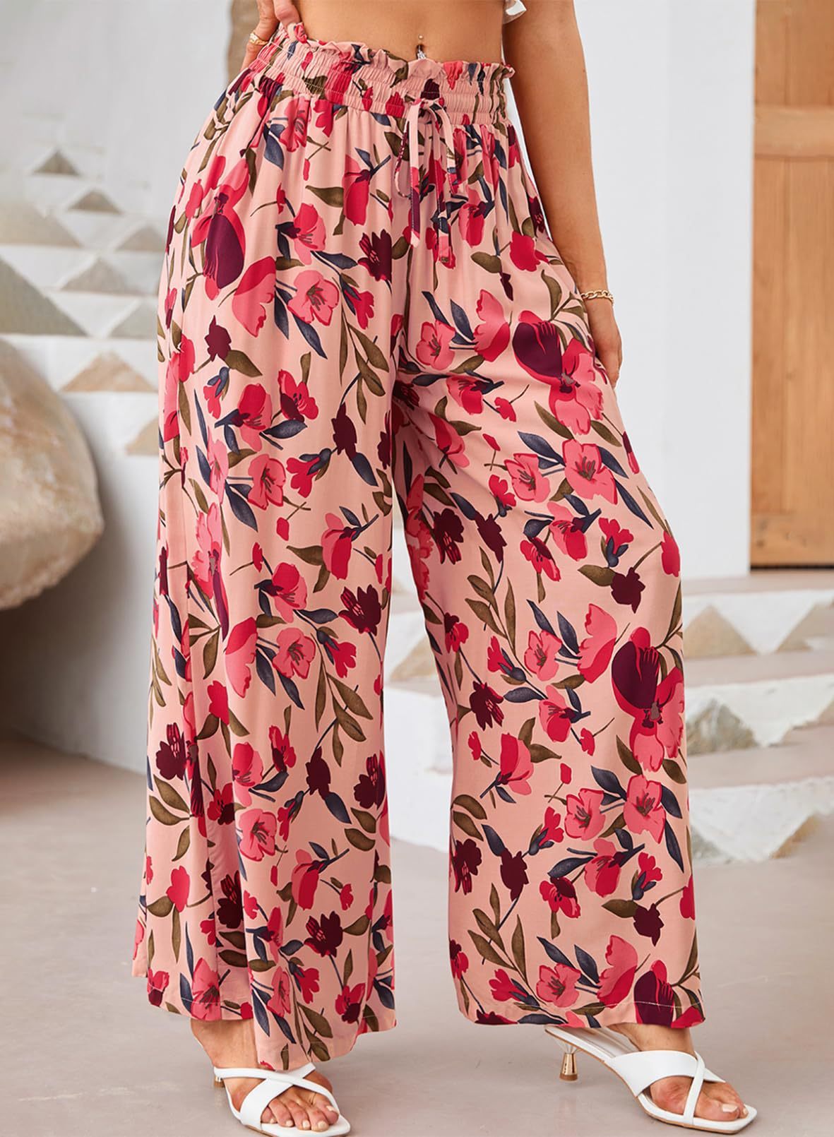 Andrea's™ | Bedruckte Hose mit weitem Bein